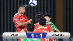Hòa CAND, Hưng Yên giữ vững ngôi đầu bảng hạng Nhất